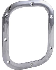 Chevy II Shift Boot Plate, Chrome, 4 Speed, 1962-1967