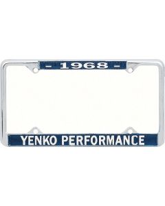 Nova License Frame, Yenko, 1968