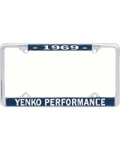 Nova License Frame, Yenko, 1969