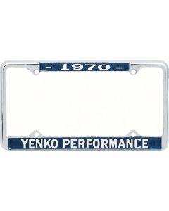 Nova License Frame, Yenko, 1970