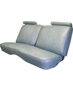 Nova, Standard Front Split Bench Seat Covers, Vinyl, 1975-1976