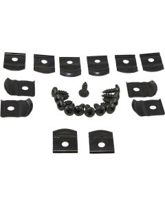 1962-1972 Chevy Nova Clip Set, Rocker Molding, With Screws