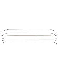 Nova Headliner Bows, Sedan, 2 Door, 1966-1967