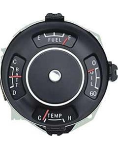 Nova Gauge Cluster, 4 Gauge, Super Sport, 1963-1964