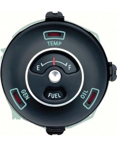 Nova Fuel Gauge, Standard, With Warning Lights, 1963-1964