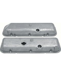 Nova Valve Covers, Unfinished, Big Block, With Power Brakes, 1967-1972