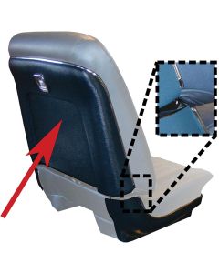 Nova Bucket Seat Backs, "Shells" 1969-1971