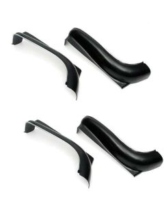 Nova Bucket Seat Lower Panels "Shells", 4-Piece Set, 1969-1971