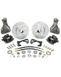 Nova Drop Spindle Kit, Front, With Drop Spindles, For 14" Wheels, 1964-1967