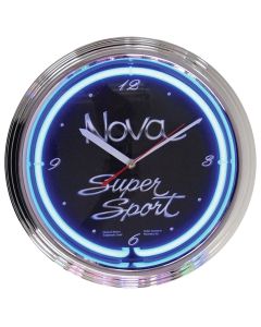 Nova Super Sport Neon Clock