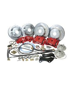 Nova Big Brake Wheel Kit, Complete, 13", 1968-1974