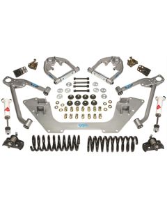 Nova Mini Sub Frame Kit, Deluxe, Upper And Lower, Silver, 1962-1967