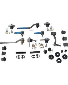 1963-1967 Chevy Nova Suspension Rebuild Kit, Front End, Complete, Rubber