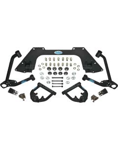 1962-1967 Chevy Nova Mini Sub Frame Kit, Upper And Lower, Black