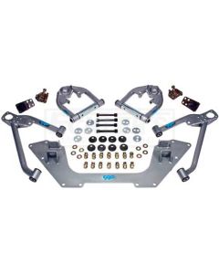 Nova Mini Sub Frame Kit, Upper And Lower, Silver, 1962-1967