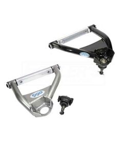 Nova Upper Control Arms, Totally Tubular, Silver, 1968-1974