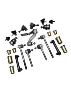 1963-1967 Chevy Nova Suspension Rebuild Kit, Front End, Complete, For Manual Steering, Polyplus
