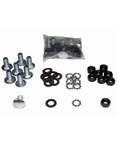 1968-1972 Chevy Nova Bumper Bolt Set, Rear and Front, Stainless Steel