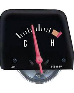 Nova Temperature Gauge, Console, Black, 1968-1974