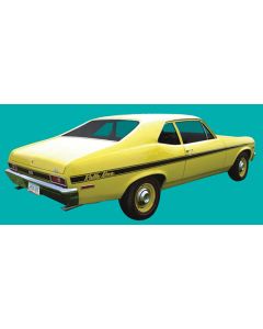 Nova Stripe Kit, Rally, 1971-1972