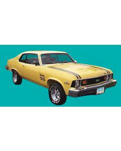 Nova Decal, Fender, "Nova SS", 1974