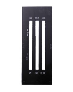 Nova Heater Lens, Without AC, 1969-1974