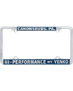 Nova License Frame, Yenko, 1969-1971