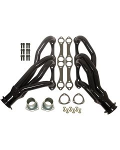 Nova Black Shorty Headers, Small Block, 1967-1981