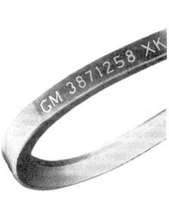 Nova & Chevy II Generator Belt,V8, 1962