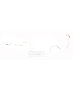 Nova & Chevy II Front To Rear Brake Line, Stainless Steel, 1967