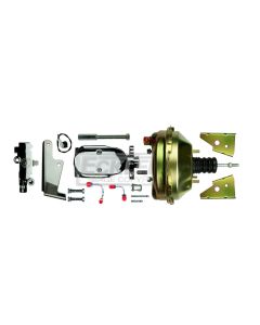 Nova 8" Gold Booster & Master Combo Kit, Slimline Series, Front Disc And Rear Disc, 1968-1974