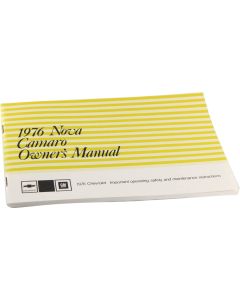 Nova Owner's Manual, 1976