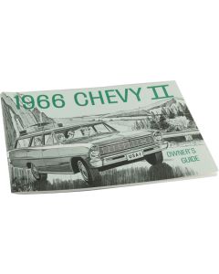 Nova Chevy II Owner's Manual, 1966