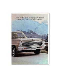 Nova And Chevy II Sales Brochure, 1966