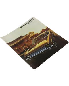 Nova Sales Brochure, 1970