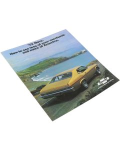 Nova Sales Brochure, 1972