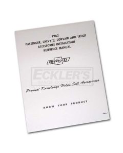 Nova Chevy II Accessories Installation Manual, 1962