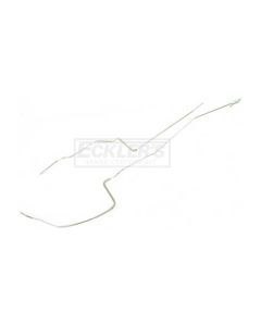 1976-1977 Chevy Nova Front to Rear Fuel Line, Two Piece, 3/8" Steel