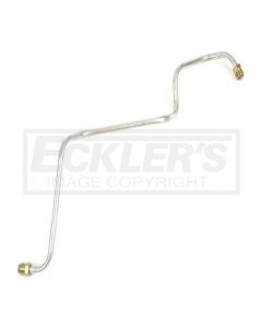 Nova Fuel Pump To Carburetor Line, 350 Cylinder, 4 BarrelQuadrajet, Steel, 1972