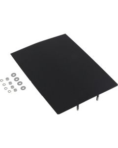 Nova Center Console Forward Plate, Black, 1968-1974