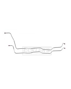Nova Transmission Cooler Line, Stainless Steel, V8 With TH350 Transmission, 1975