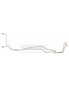 Nova And Chevy II Transmission Cooler Lines, Powerglide WithEight Inch Span Cooler, 350ci And 400ci, Steel, 1968-1972