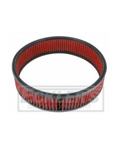 Nova And Chevy II Spectre Performance Low Profile Air Box Replacement Filter, Red, 1962-1979