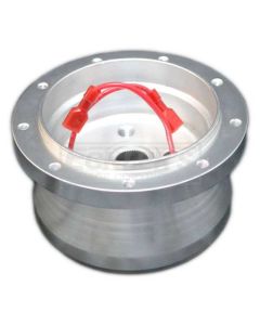 Nova And Chevy II Steering Wheel Adapter Hub, Volante S9, Billet Aluminum, 1962-1979