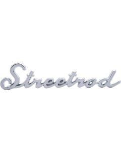 Nova And Chevy II "Streetrod" Script Emblem, Chrome, 1962-1979