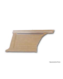 1971-1972 Distinctive Industries Nova Rear Door Panels With Burlwood Strip, Custom And Super Sport, Preassembled