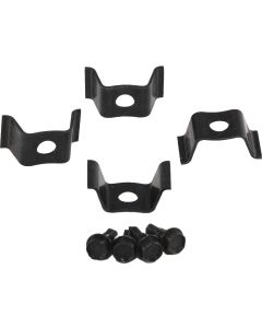 Nova And Chevy II Console Gauge Mounting Clip Set, With Screws, 1968-1974