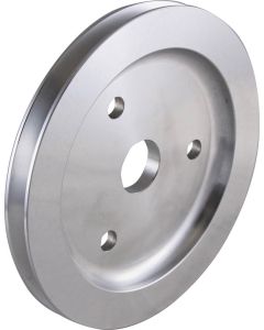Chevy Small Block Aluminum Crankshaft Pulley, Small Water Pump, 1 Groove