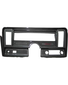  Chevy Nova Dash Instrument Panel Carrier, For Cars With Air Conditioning And With Seat Belt Warning Light