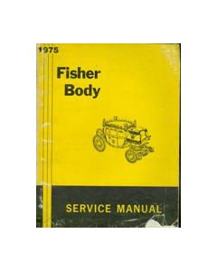 Nova Fisher Body Service Manual, 1975